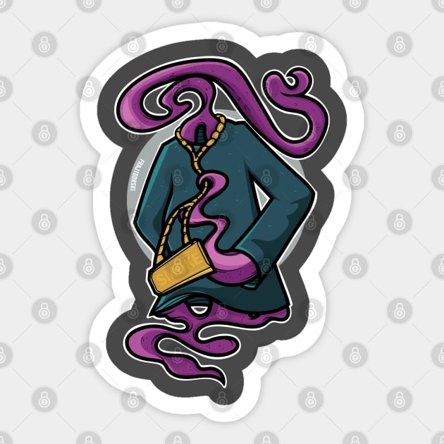 The smoke Sticker by Frajtgorski